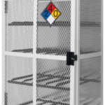12-Hold Steel 33.5# Forklift Cage