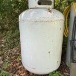 Used 120 Vertical Propane Tanks